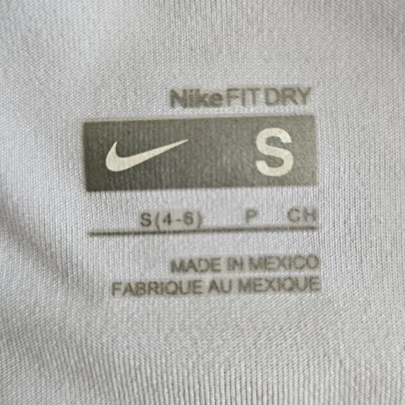 Nike Women's Dri-Fit V-Neck Sleeveless Tank Top | NWT | Small | Light Blue - Picture 9 of 12